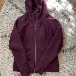 Lululemon Maroon Scuba Hoodie